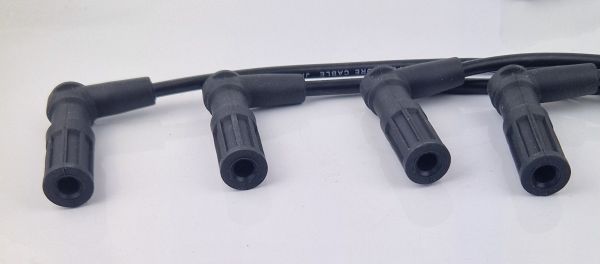 K100-4V & K1100 - LT - RS - Zündkabel Silikon - SAE Anschluss - Schwarz